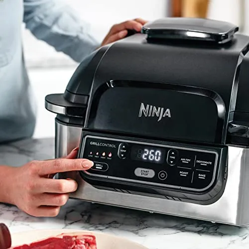 Ninja Foodi Health Grill and Air Fryer [AG301UK] (New)