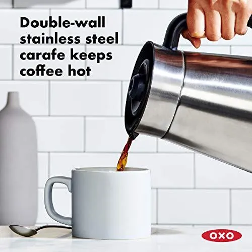 OXO Coffeemaker, 9 CUP, STAINLESS STEEL