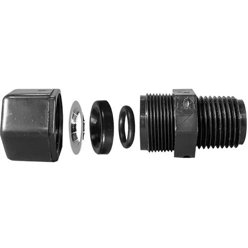 Parker Compression Fitting - 1/2" Thread x 1/2" Tubing