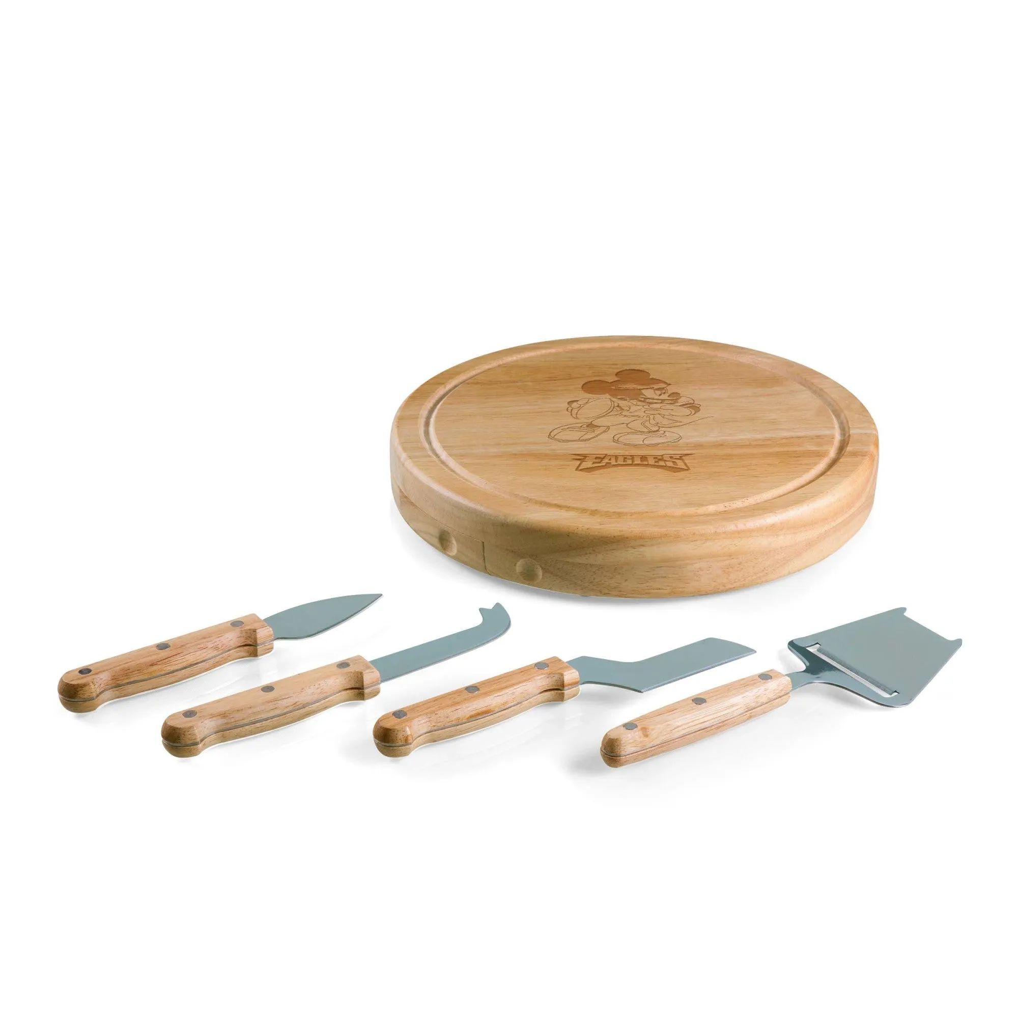 Philadelphia Eagles Mickey Mouse - Circo Cheese Cutting Board & Tools Set