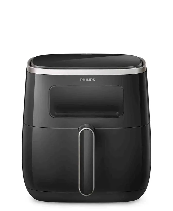 Philips 3000 Series Digital Window XL Airfryer Black -  HD9257/80