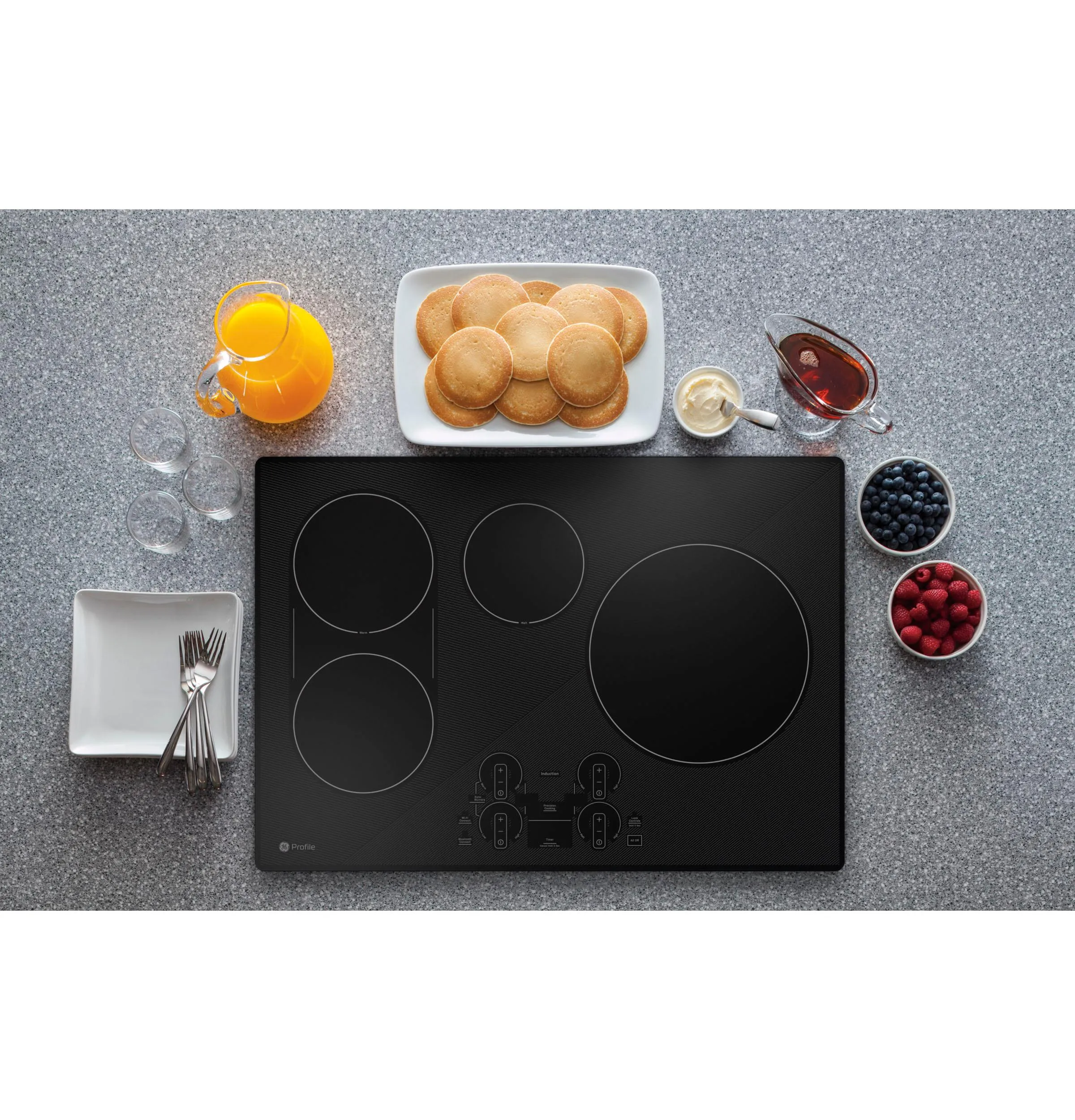 PHP9030DTBB GE Profile™ 30" Built-In Touch Control Induction Cooktop