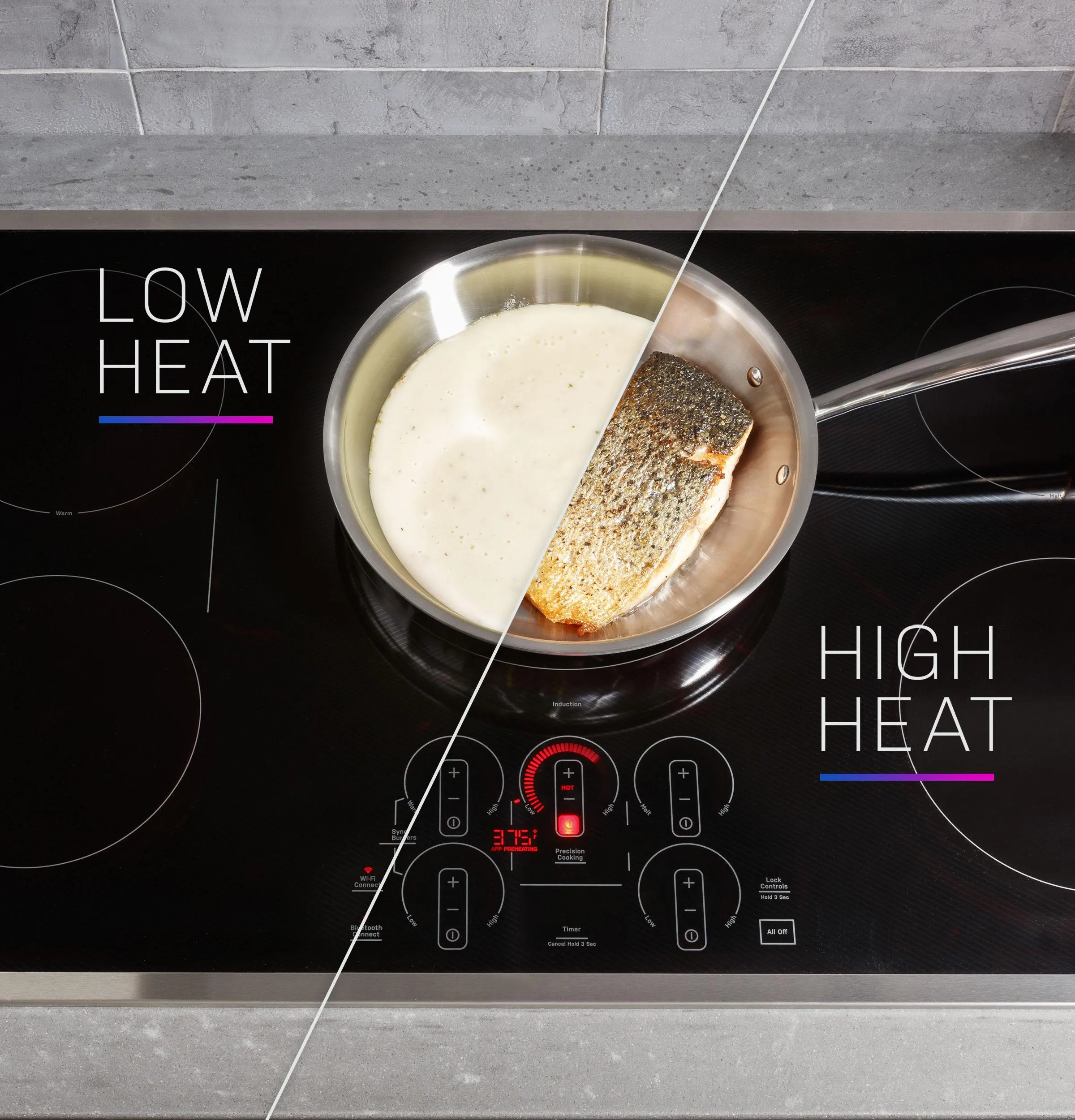 PHP9030DTBB GE Profile™ 30" Built-In Touch Control Induction Cooktop