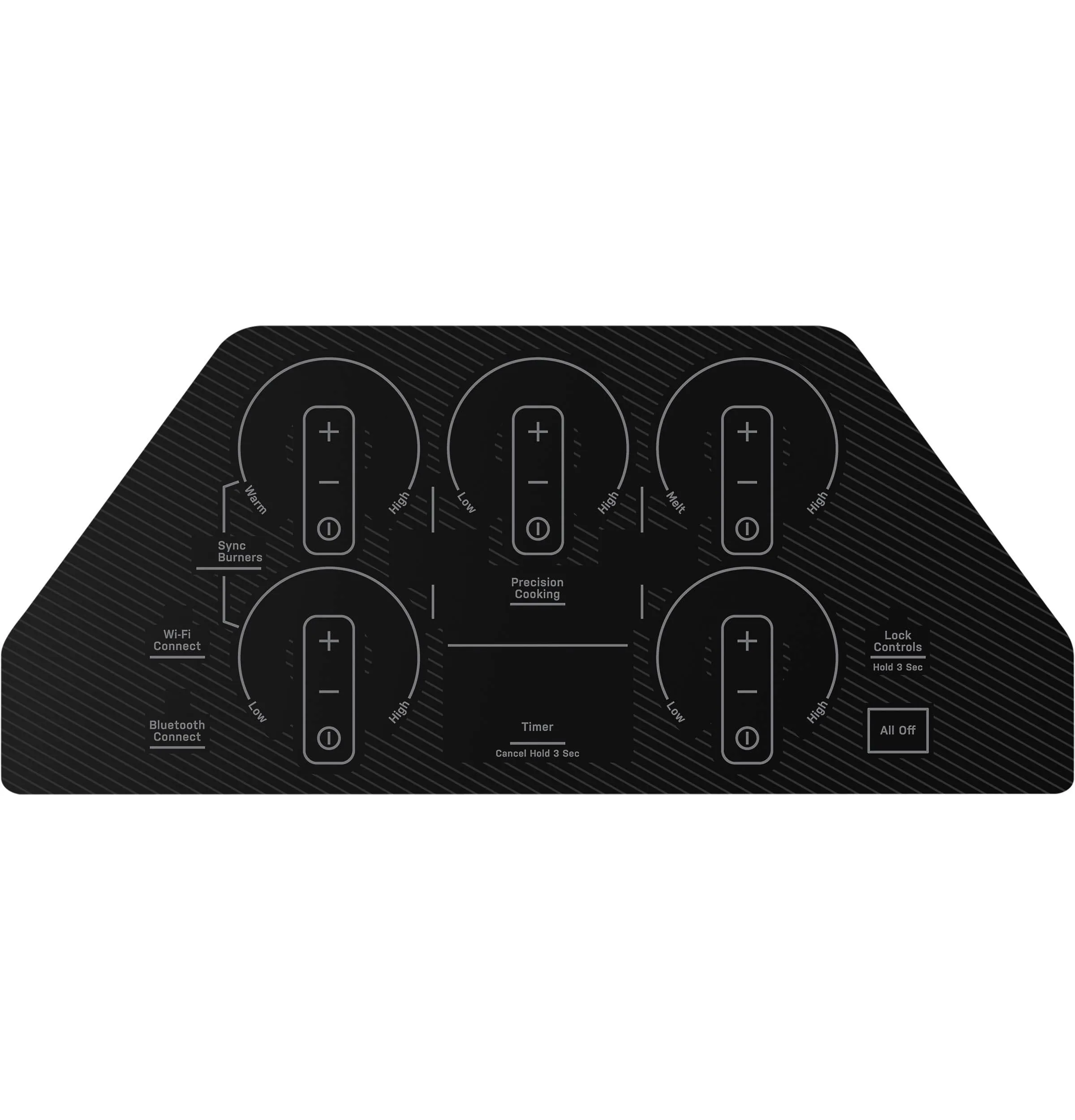 PHP9036DTBB GE Profile™ 36" Built-In Touch Control Induction Cooktop