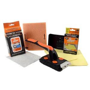 Proud Grill Q-Swiper XL Complete Grill Cleaner Kit for Grills Smokers Griddles