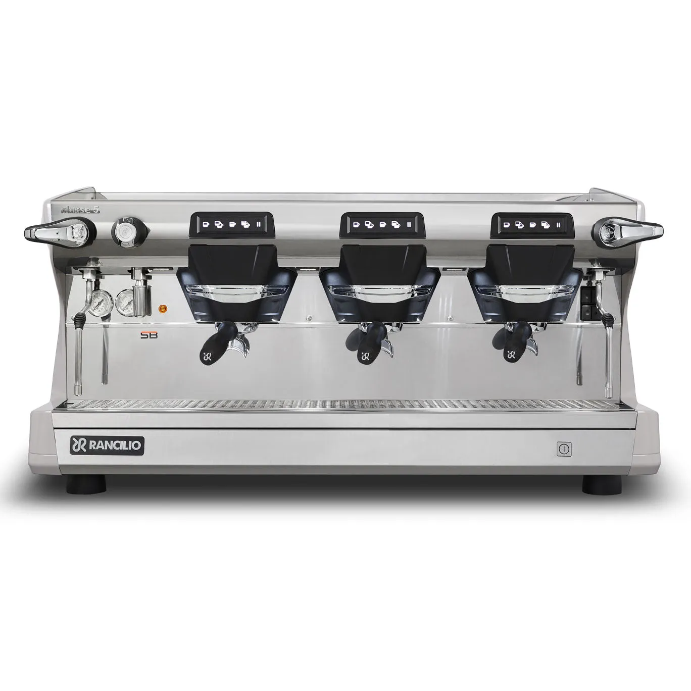 Rancilio Classe 5 USB 3 Group Volumetric Espresso Machine - Ice White