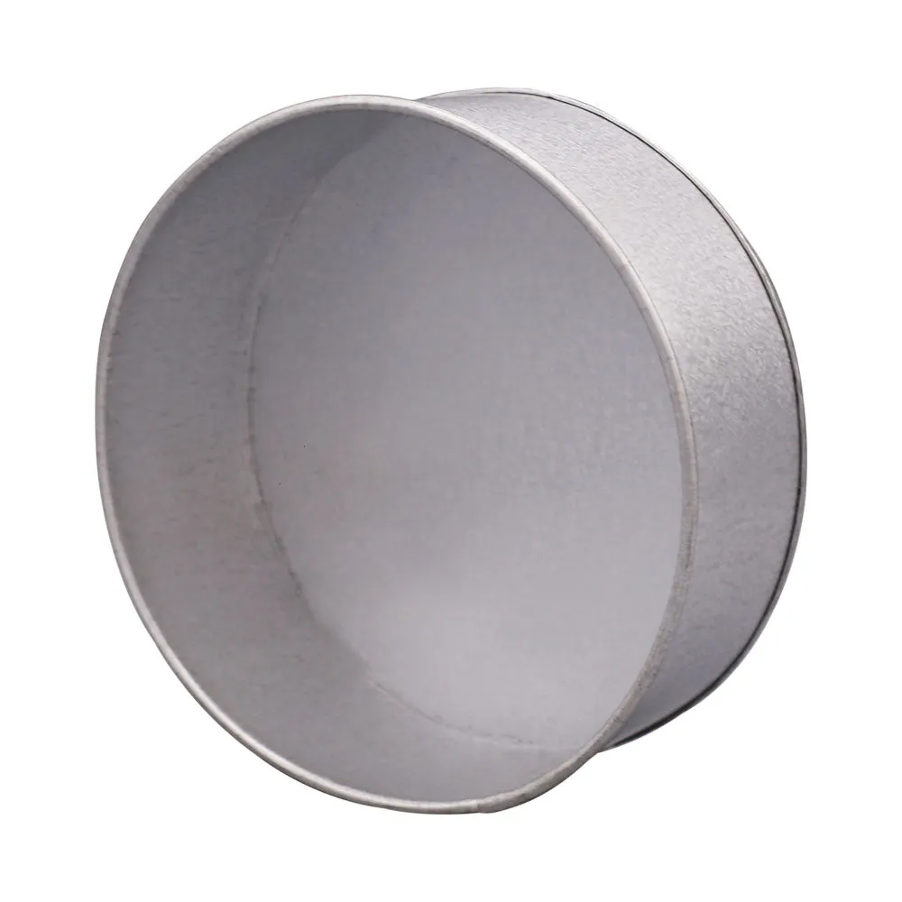 Round Cake Baking Mold Galvanized Steel 6 X 6 Inch