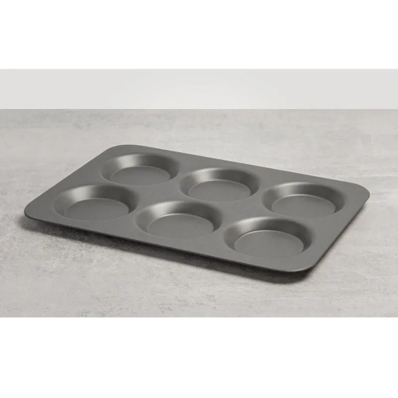 Samuel Groves Mermaid Hard Anodised Yorkshire Pudding Tray 6 Hole