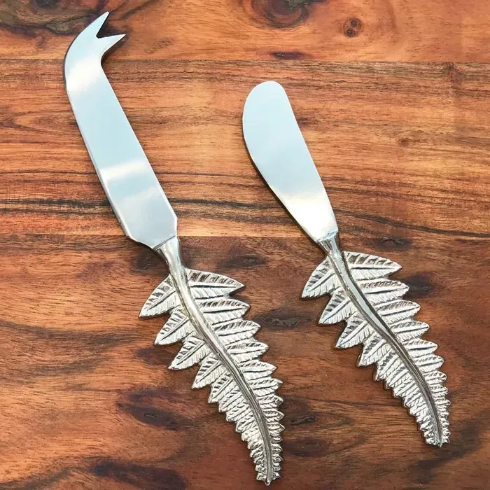 Silver Fern Cheese Knife