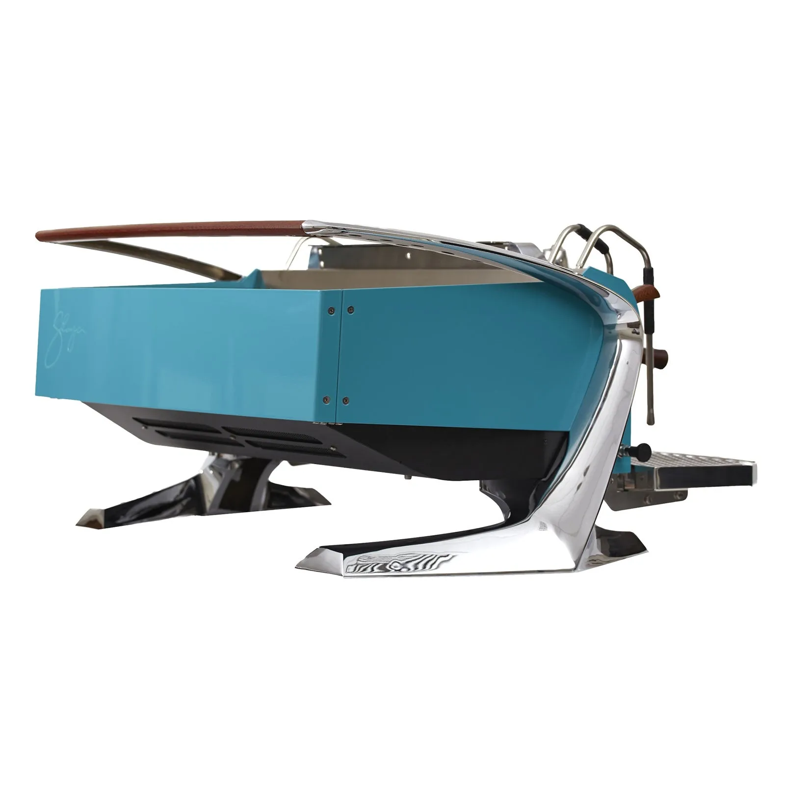 Slayer Steam LP 2 Group Volumetric Espresso Machine - Turquoise Blue