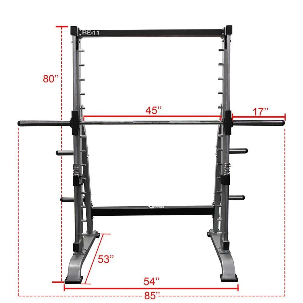 Smith Machine with Olympic Storage Pegs