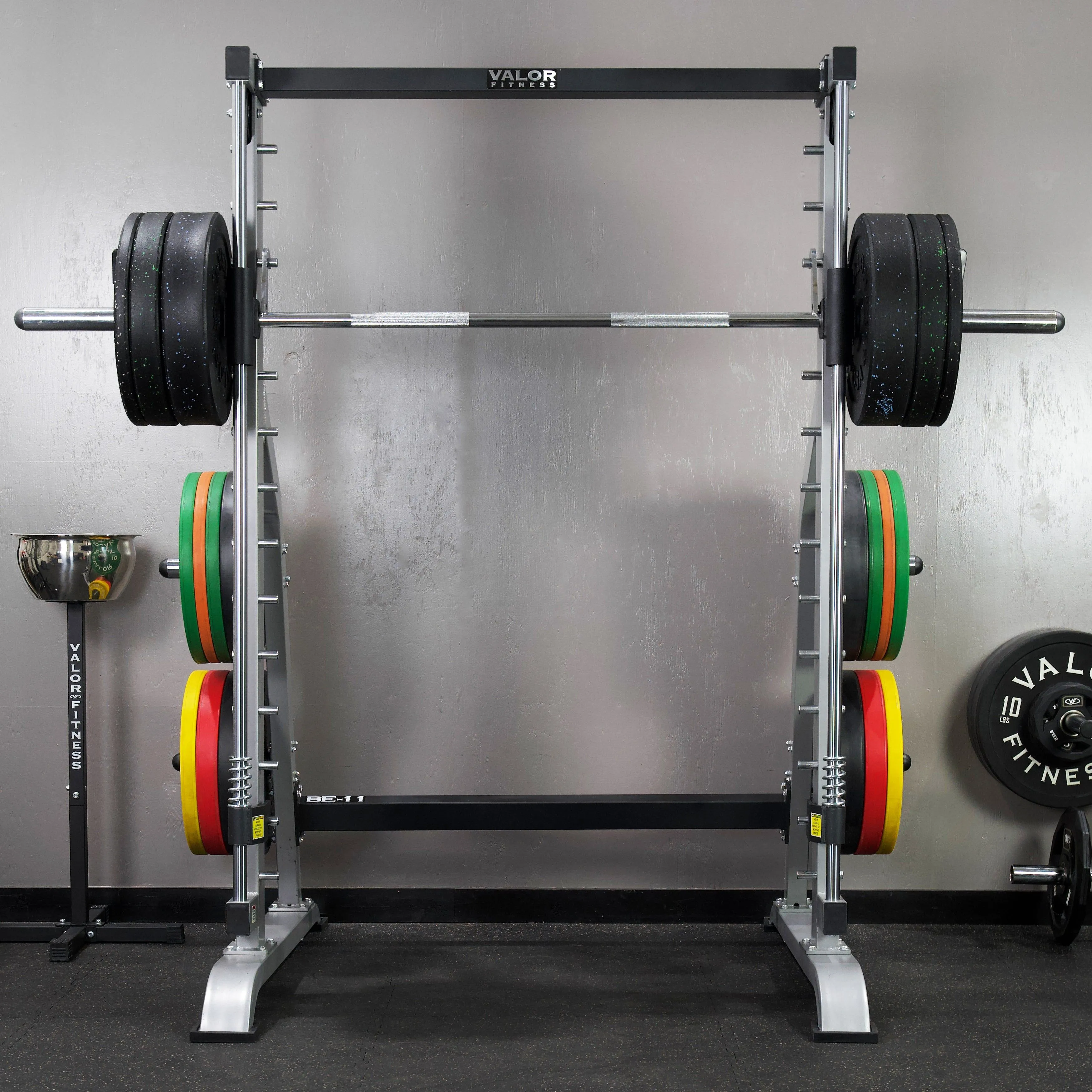 Smith Machine with Olympic Storage Pegs