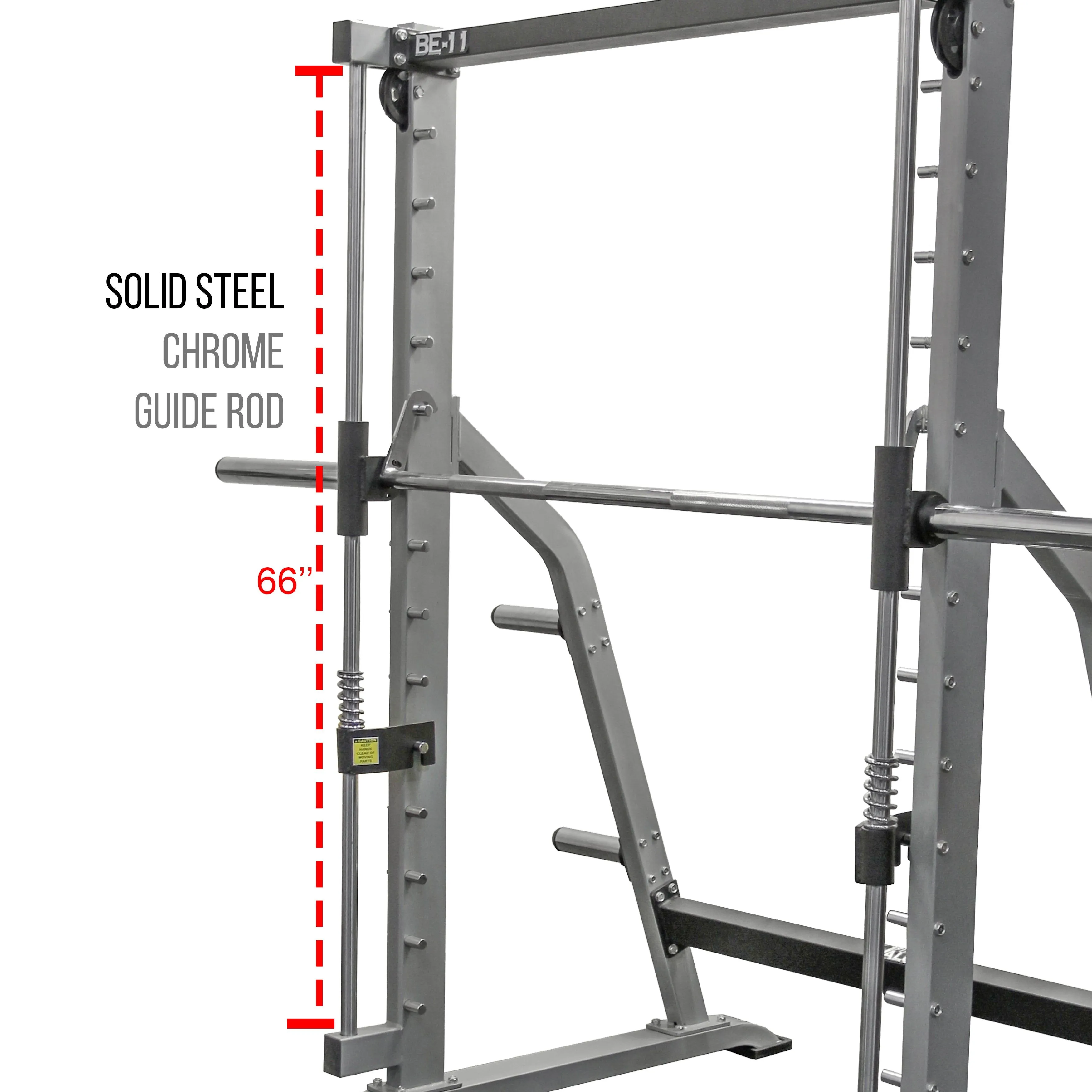 Smith Machine with Olympic Storage Pegs