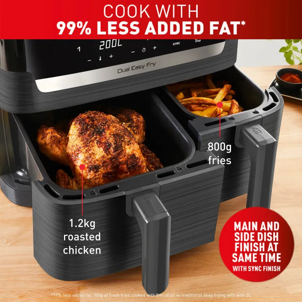 Tefal Dual Easy Fry Essential XXL Air Fryer EY901H