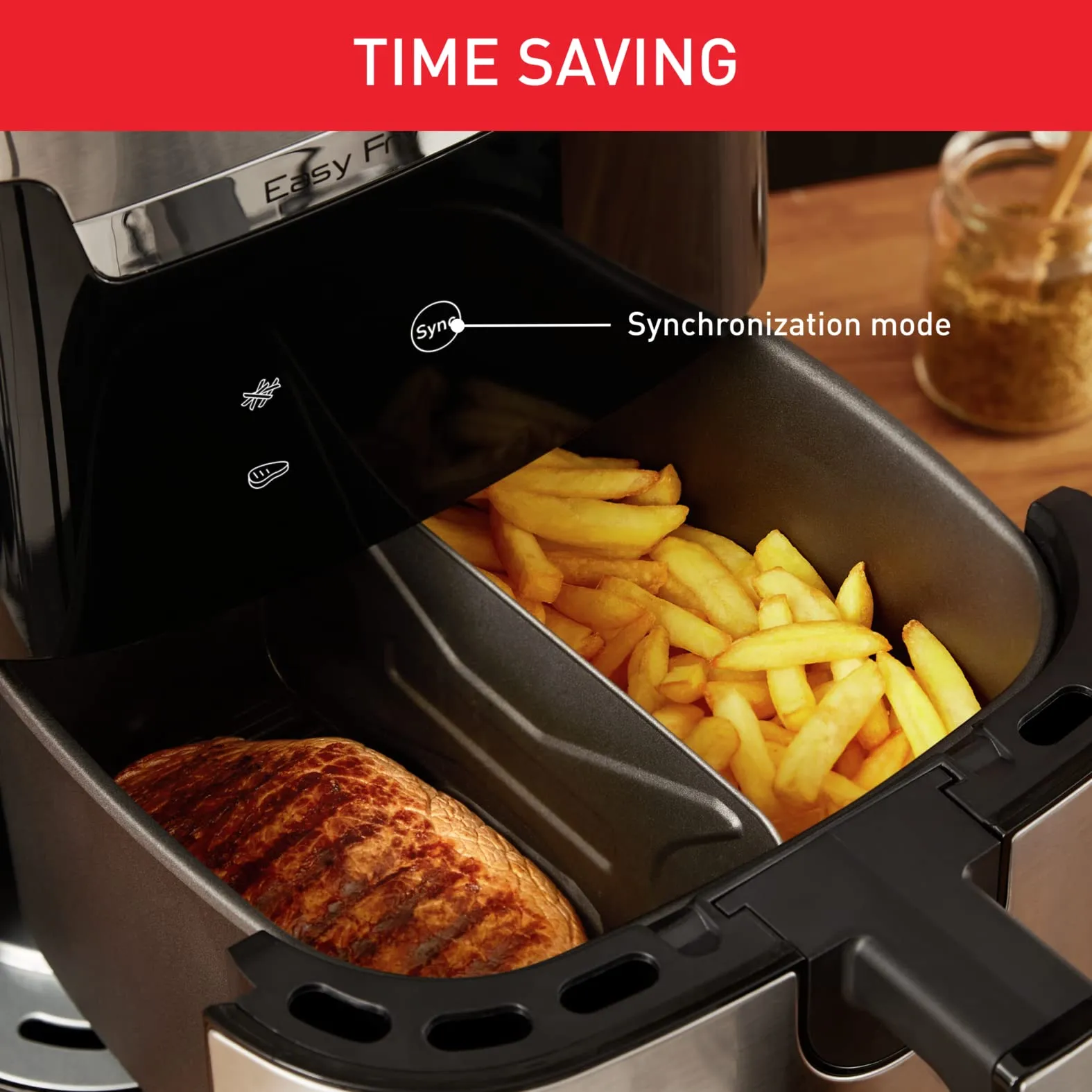 Tefal, Easy Fry & Grill XXL, 6.5L, Flexcook, EY801D27