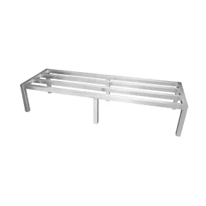 Thunder Group ALDN2060E 20" Aluminum Heavy-Duty Dunnage Rack, Silver