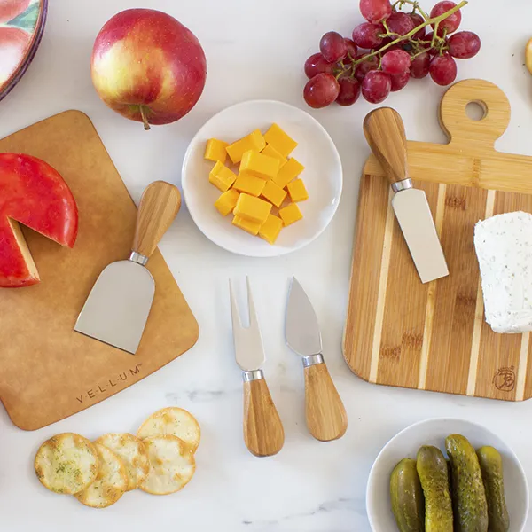 Totally Bamboo 4 Piece Cheese Tool Set