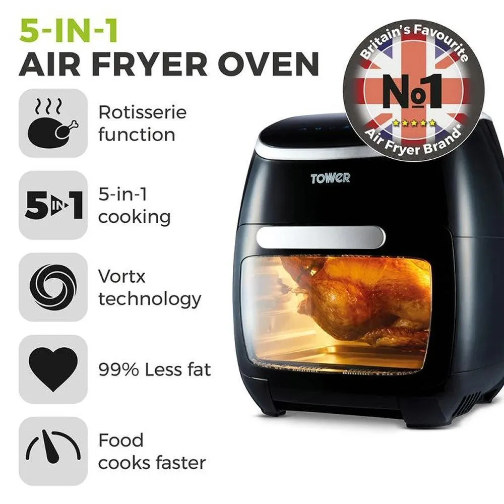 Tower 11 Litre 2000W Xpress Pro 5 in 1 Digital Air Fryer