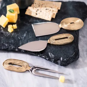 Trance Cheese Knives Set of 3 Pcs