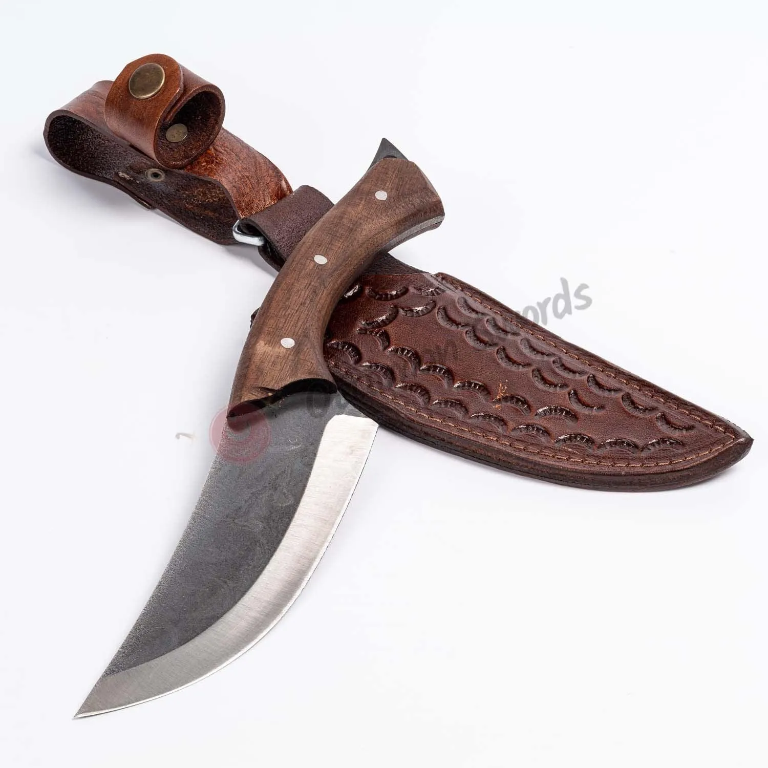 Viking Knife Walnut Handle 9.8"