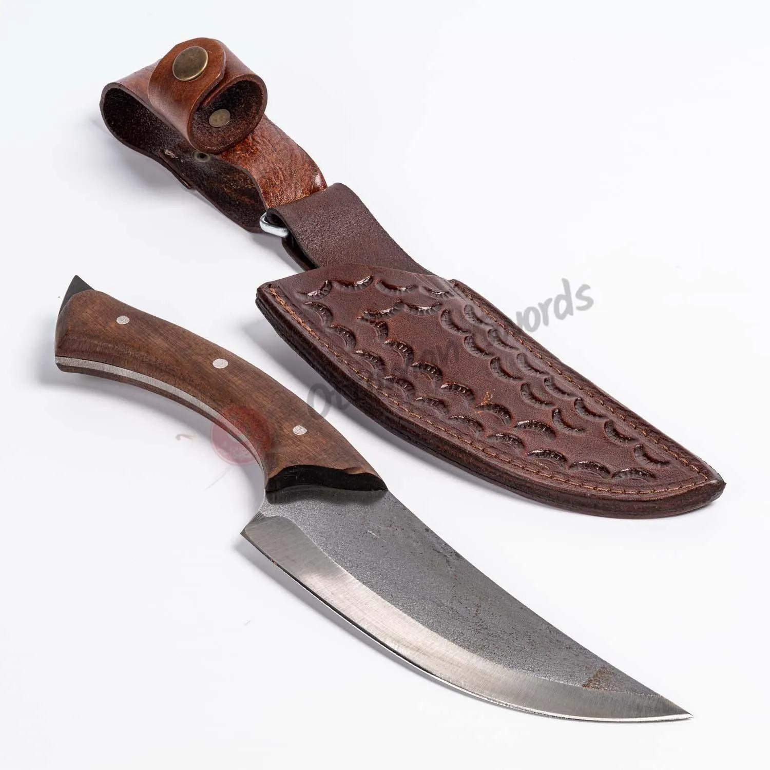 Viking Knife Walnut Handle 9.8"