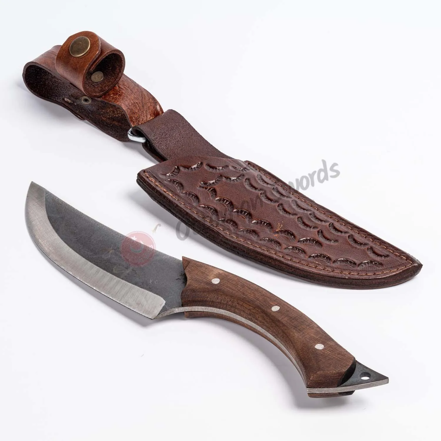 Viking Knife Walnut Handle 9.8"