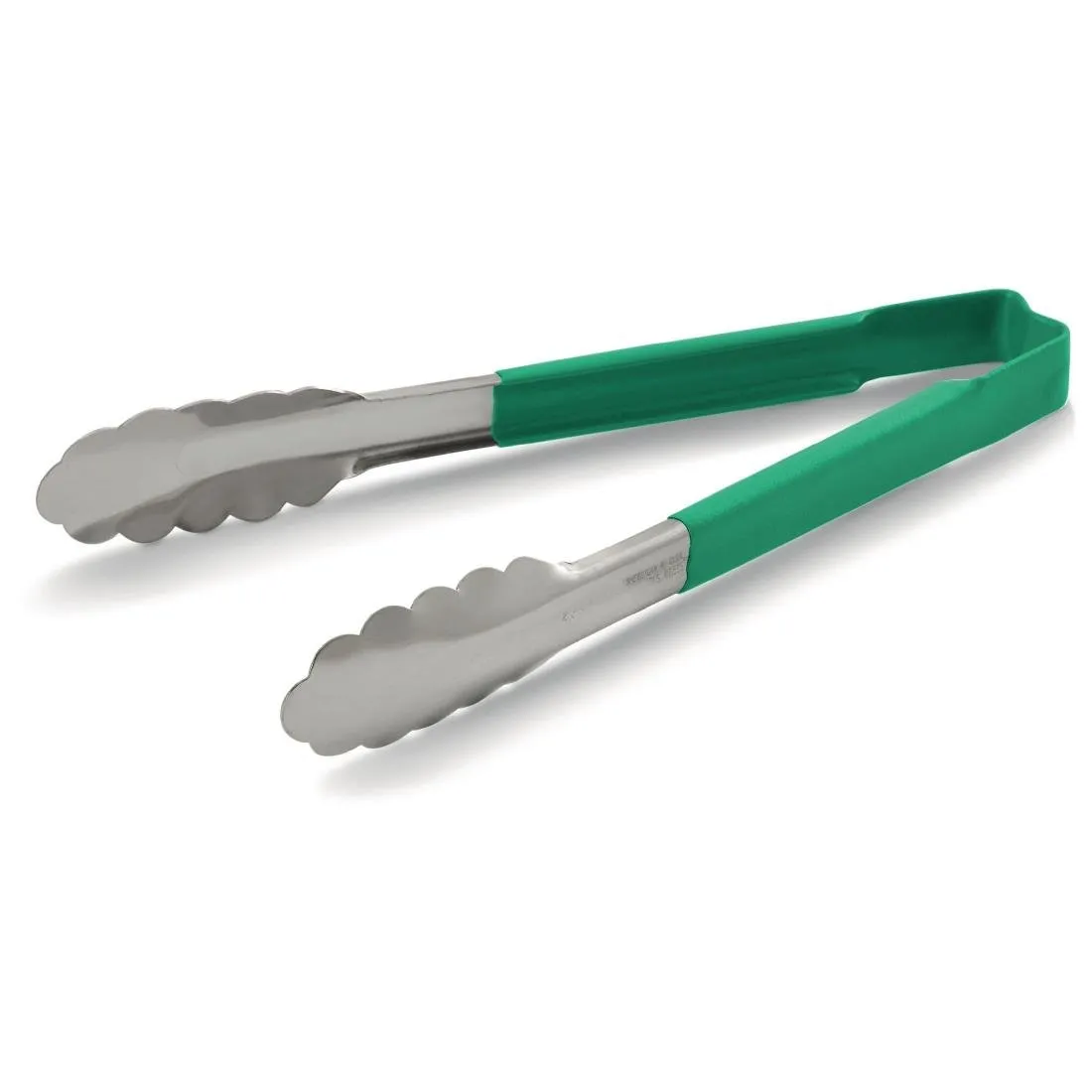 Vollrath Green Utility Grip Kool Touch Tong 12" - DC254