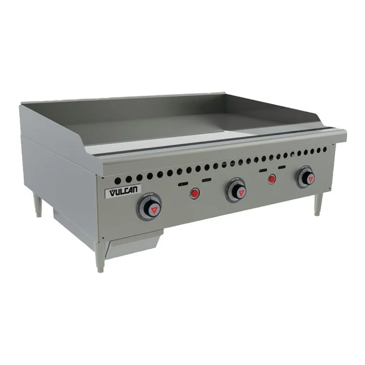 Vulcan Countertop 36" VCRG Series Thermostatic Gas Griddle VCRG36-T