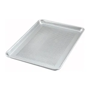 Winco ALXP-1318P 13" x 18" Aluminium Sheet Pan, Perforated, 18 Gauge