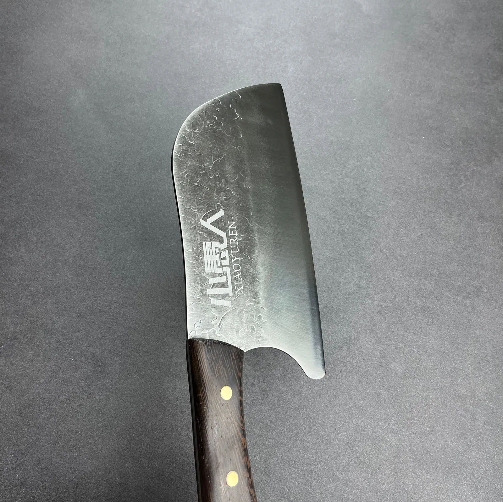 XIAOYUREN Cleavers, hand forged meat cleaver, heavy duty, high carbon steel meat cleaver