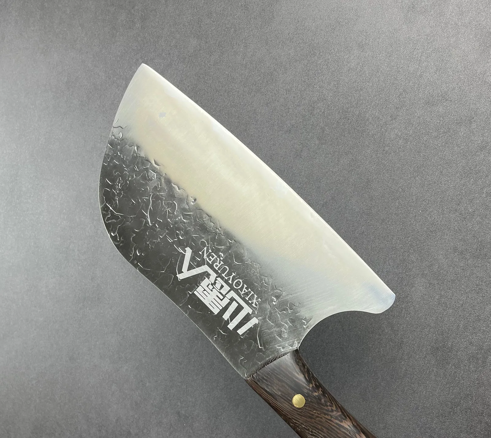 XIAOYUREN Cleavers, hand forged meat cleaver, heavy duty, high carbon steel meat cleaver